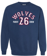 Load image into Gallery viewer, WOLVES Parent Crew/T-shirt Choose your year
