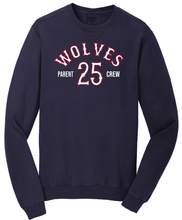 Load image into Gallery viewer, WOLVES Parent Crew/T-shirt Choose your year