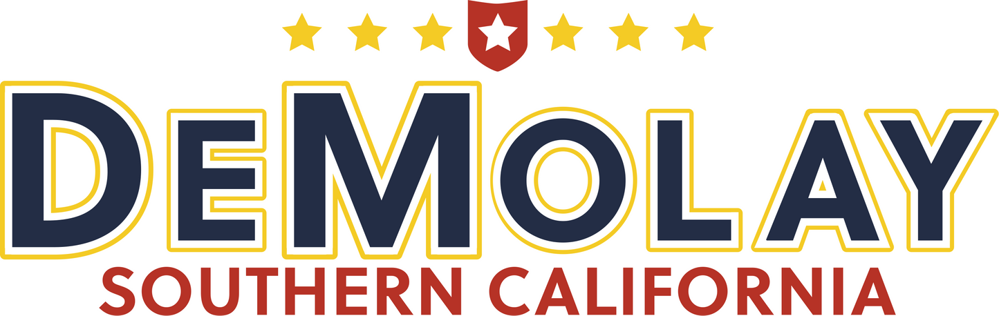 Short sleeve button down Demolay camp shirt