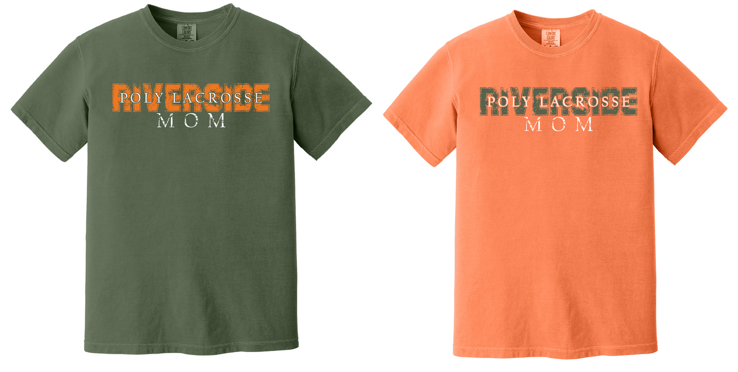 Poly LAX Fan Gear Lacrosse Mom T shirt or Crewneck