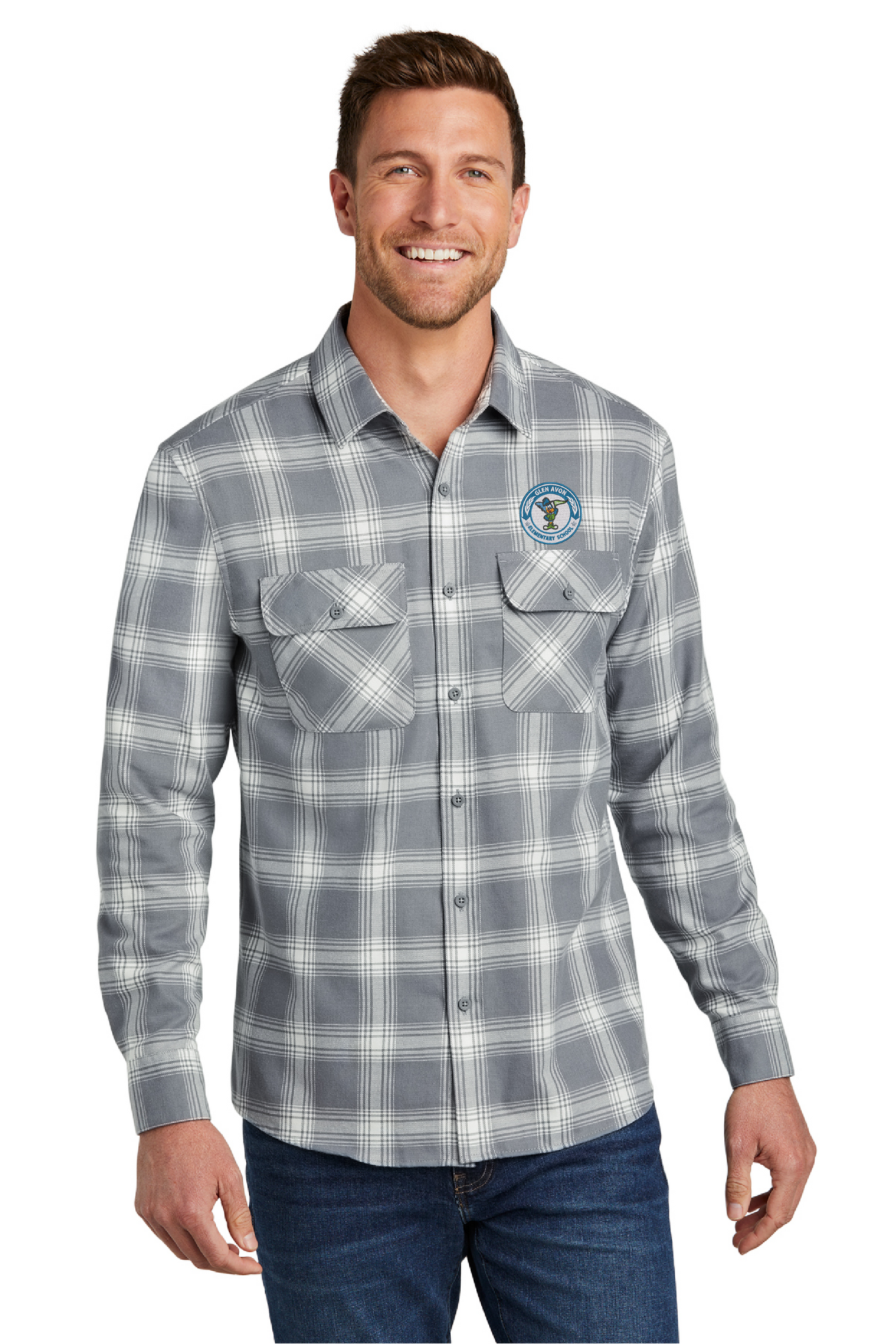 Glen Avon Plaid Flannel Tunic Lw668