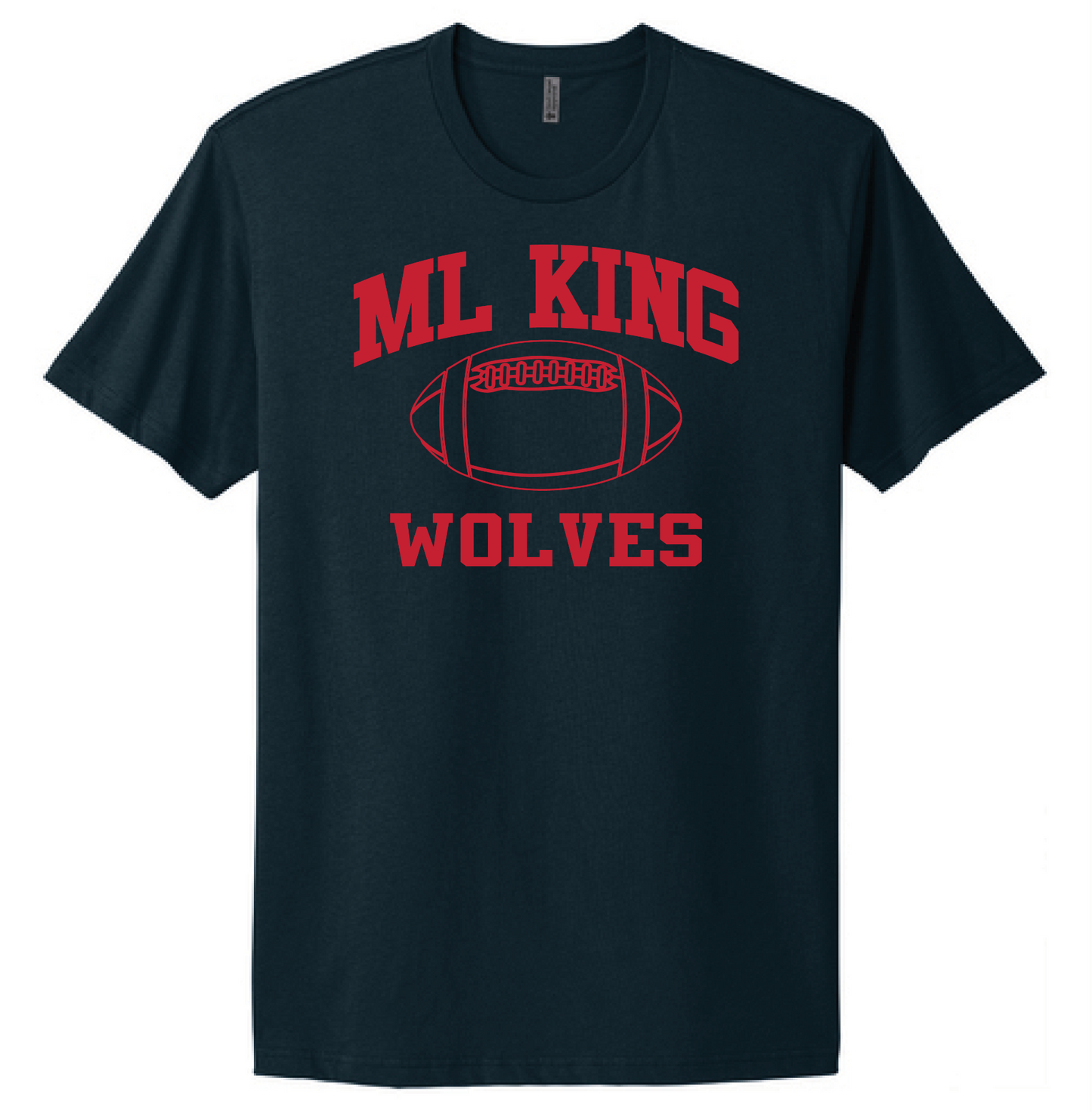 MLK Football T-shirt Adult and Youth