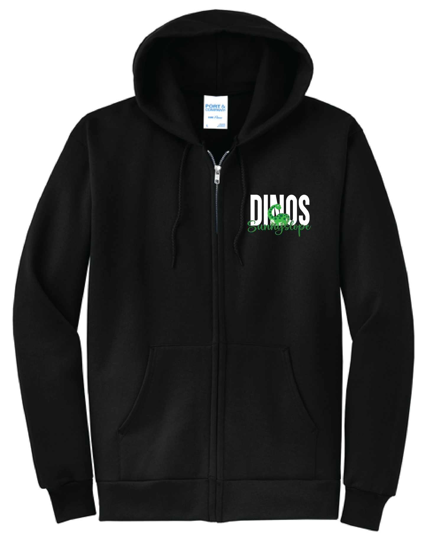 Sunnyslope Dino Roar Zip-up Hoodie