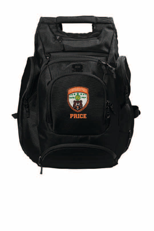 Poly Water Polo Backpack Embroidery In Motion