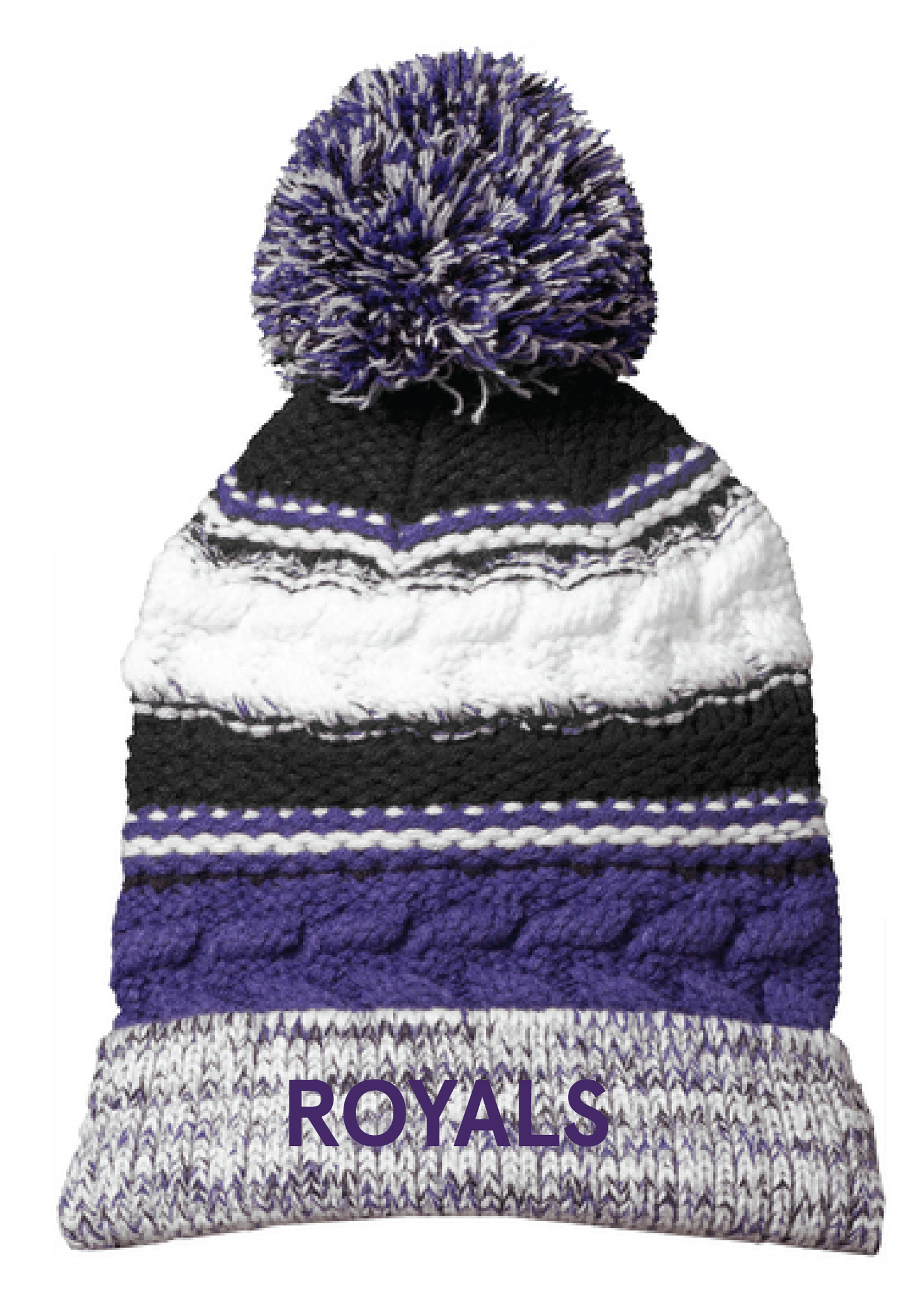 Woodcrest Softball PomPom Beanie