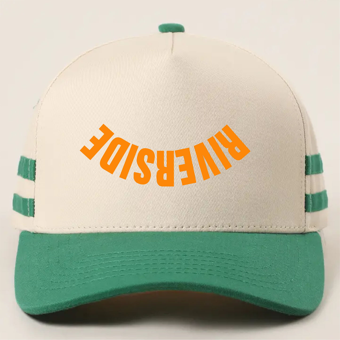 Riverside Stripe Trucker Hat Poly