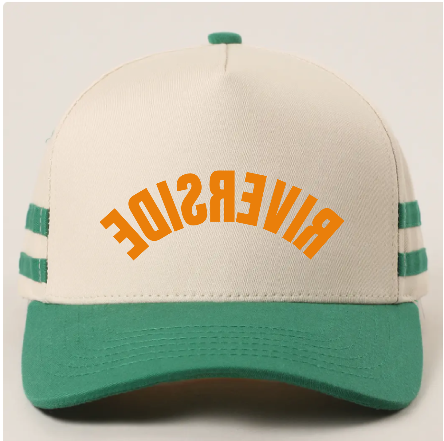 Riverside Stripe Trucker Hat Poly