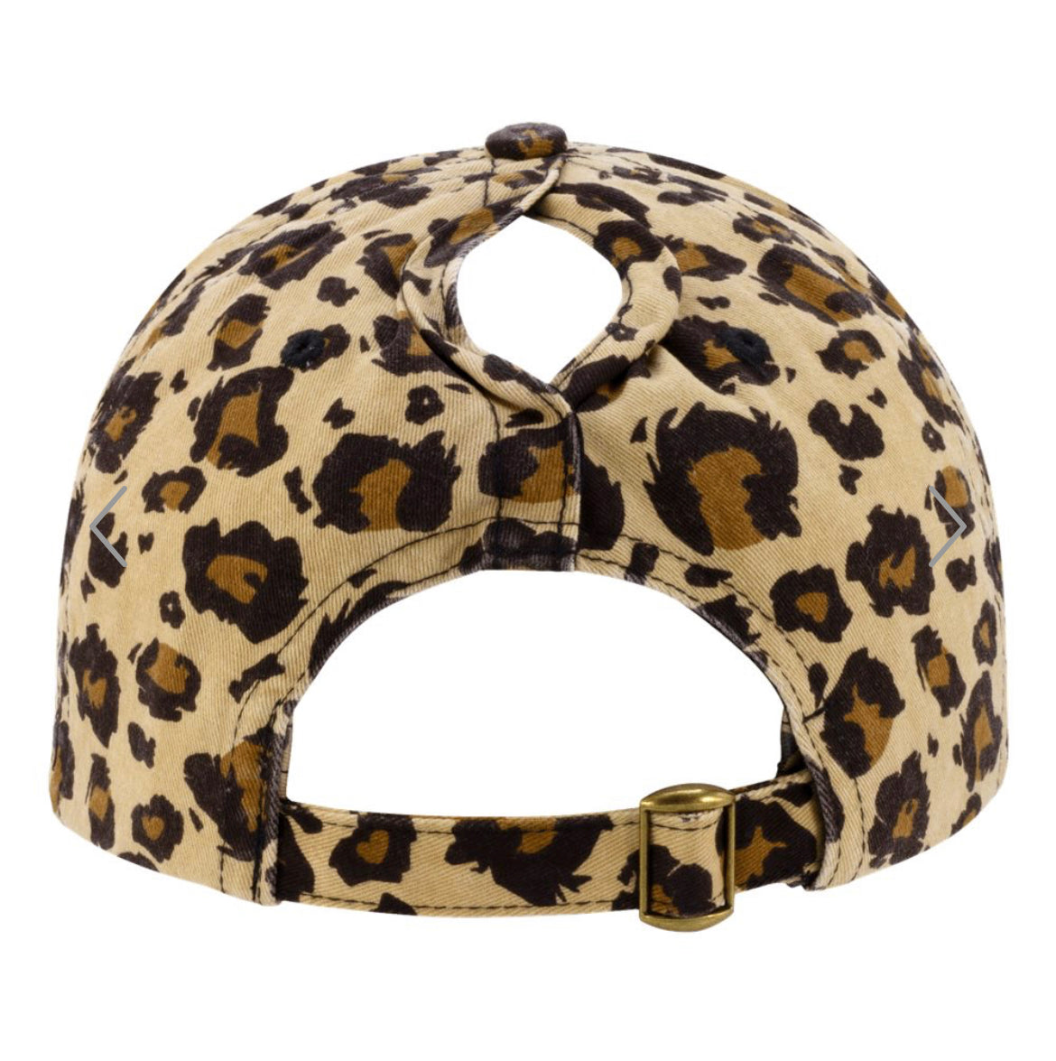 Leopard Print Glitter paw hat