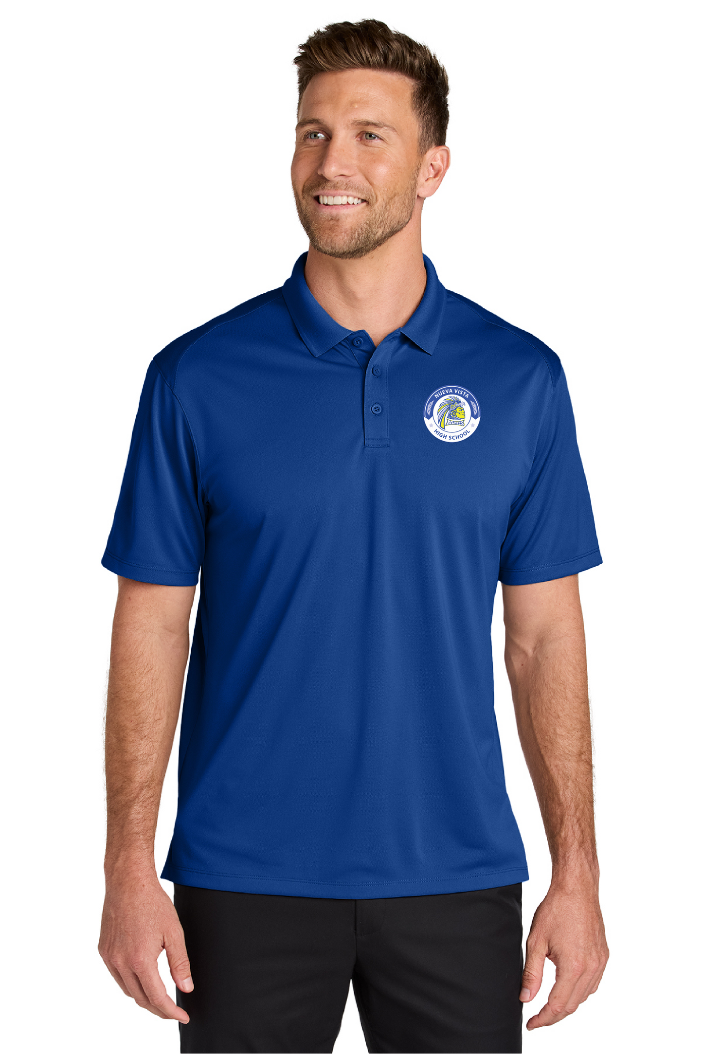 Mens NVHS Performance Pique Polo