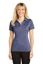 Load image into Gallery viewer, JCSD Ladies Heathered Contender Polo LST660
