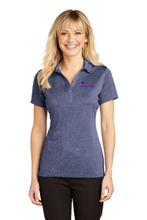 Load image into Gallery viewer, JCSD Ladies Heathered Contender Polo LST660