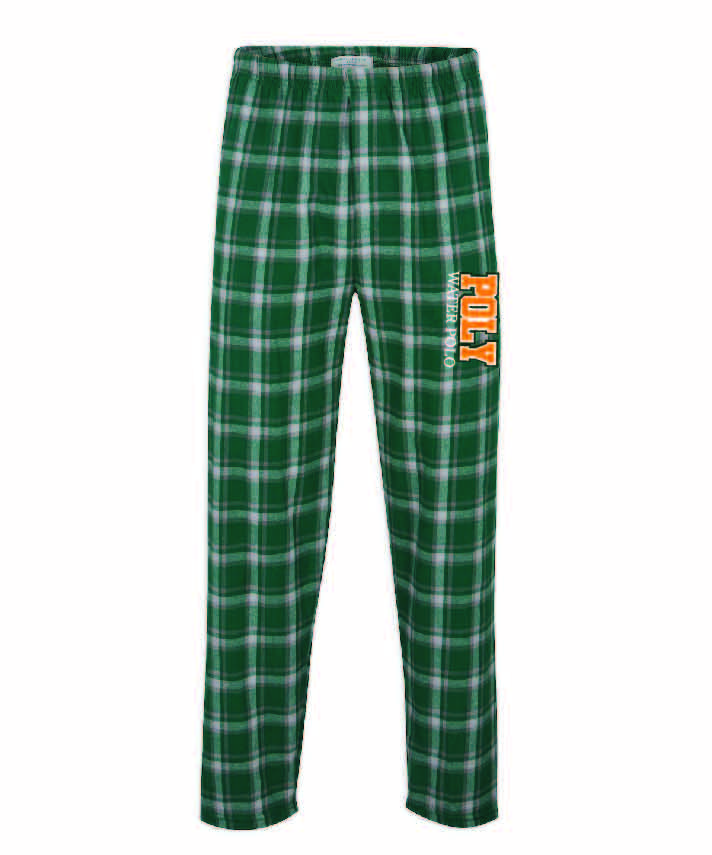 Poly  flannel pants