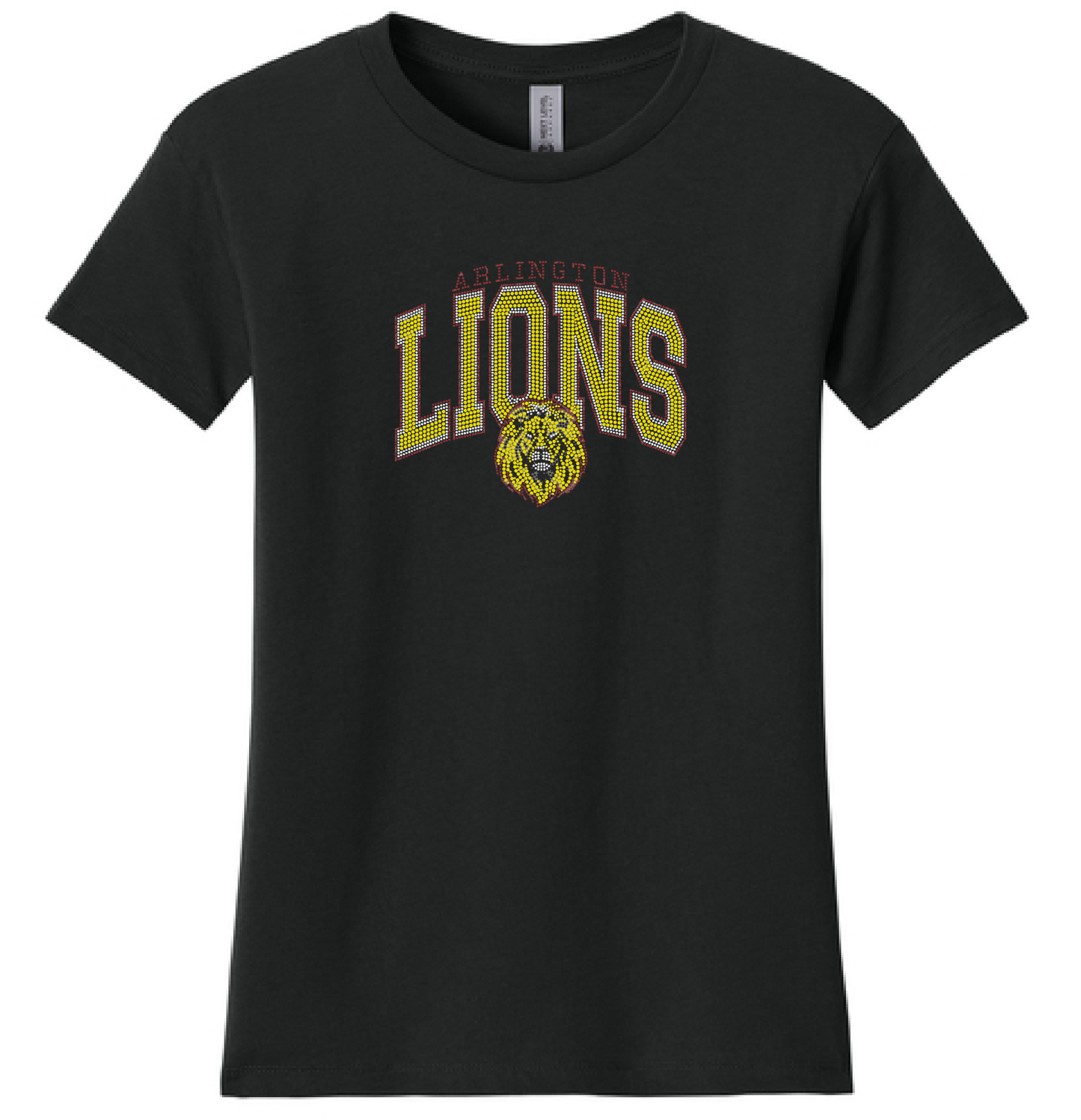 Arlington Lions Rhinestone Tshirt