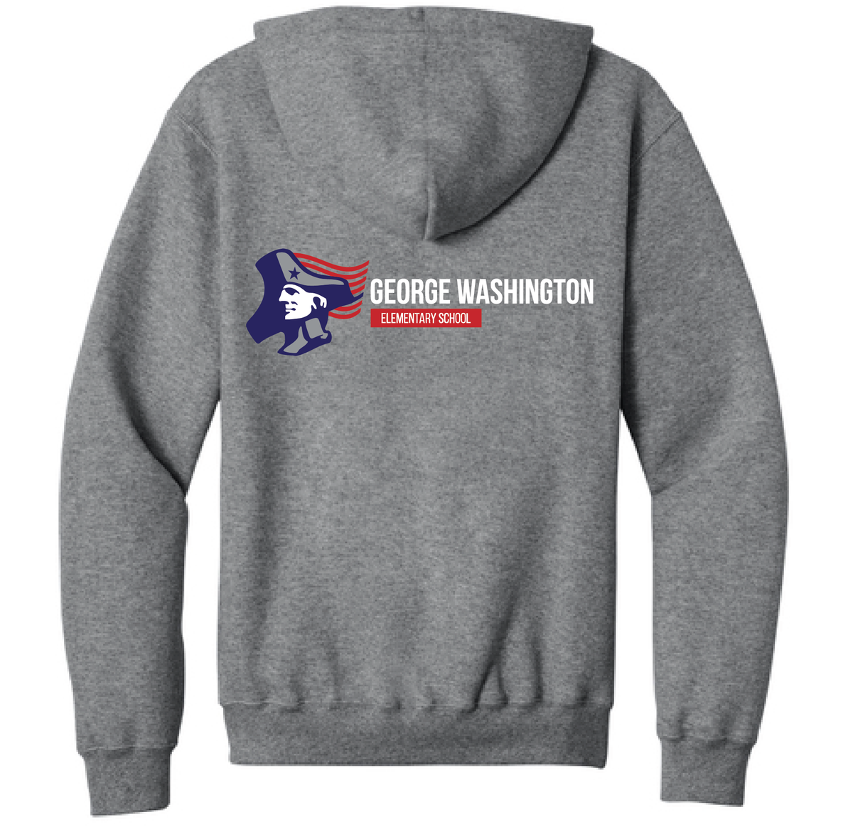 Washington Elementary Staff Zip Hoodie