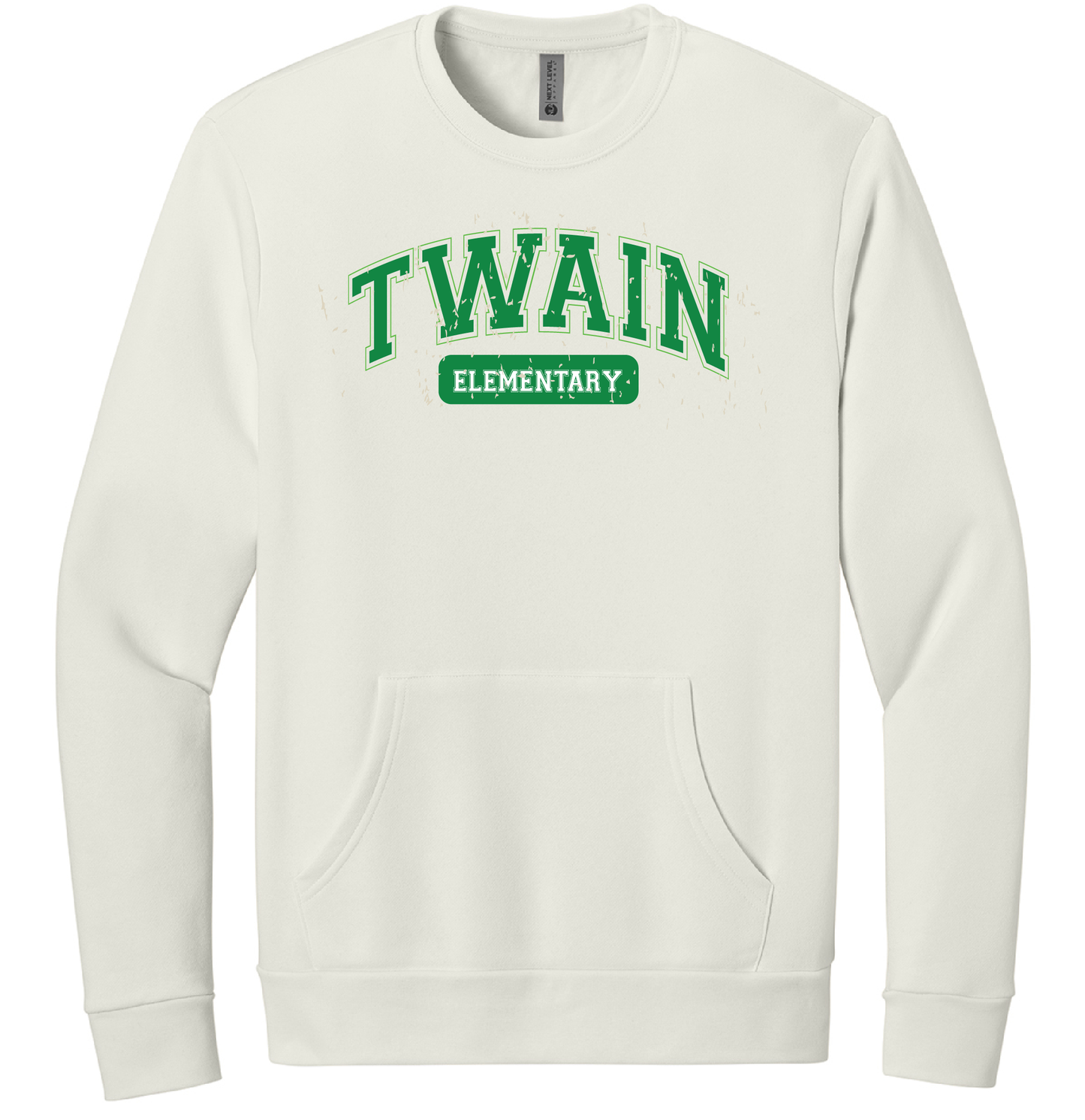 Twain Distressed T and Crewneck