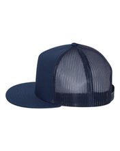 Load image into Gallery viewer, 6006 Flat Bill Trucker Cap