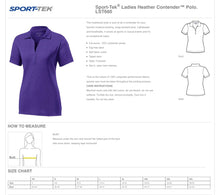 Load image into Gallery viewer, Ladies Heather Contender Polo HACSB