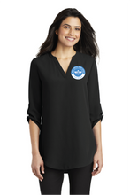 Load image into Gallery viewer, JUSD Port Authority Ladies 3/4-Sleeve Tunic Blouse LW701