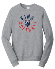 Load image into Gallery viewer, King Softball Crewneck and Hoodie