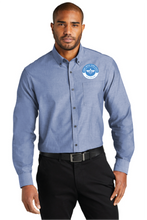 Load image into Gallery viewer, JUSD Long Sleeve Chambray Easy Care Shirt W382