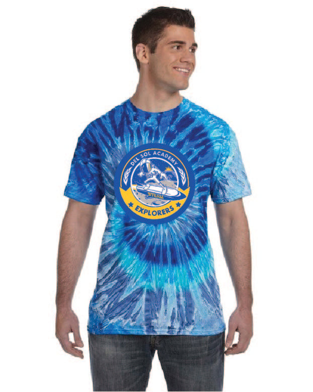 Del Sol Academy Adult Tie Dye T Shirt