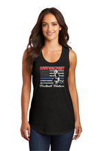 Load image into Gallery viewer, Orangecrest Football Blue Line Flag T-Shirt And Tank
