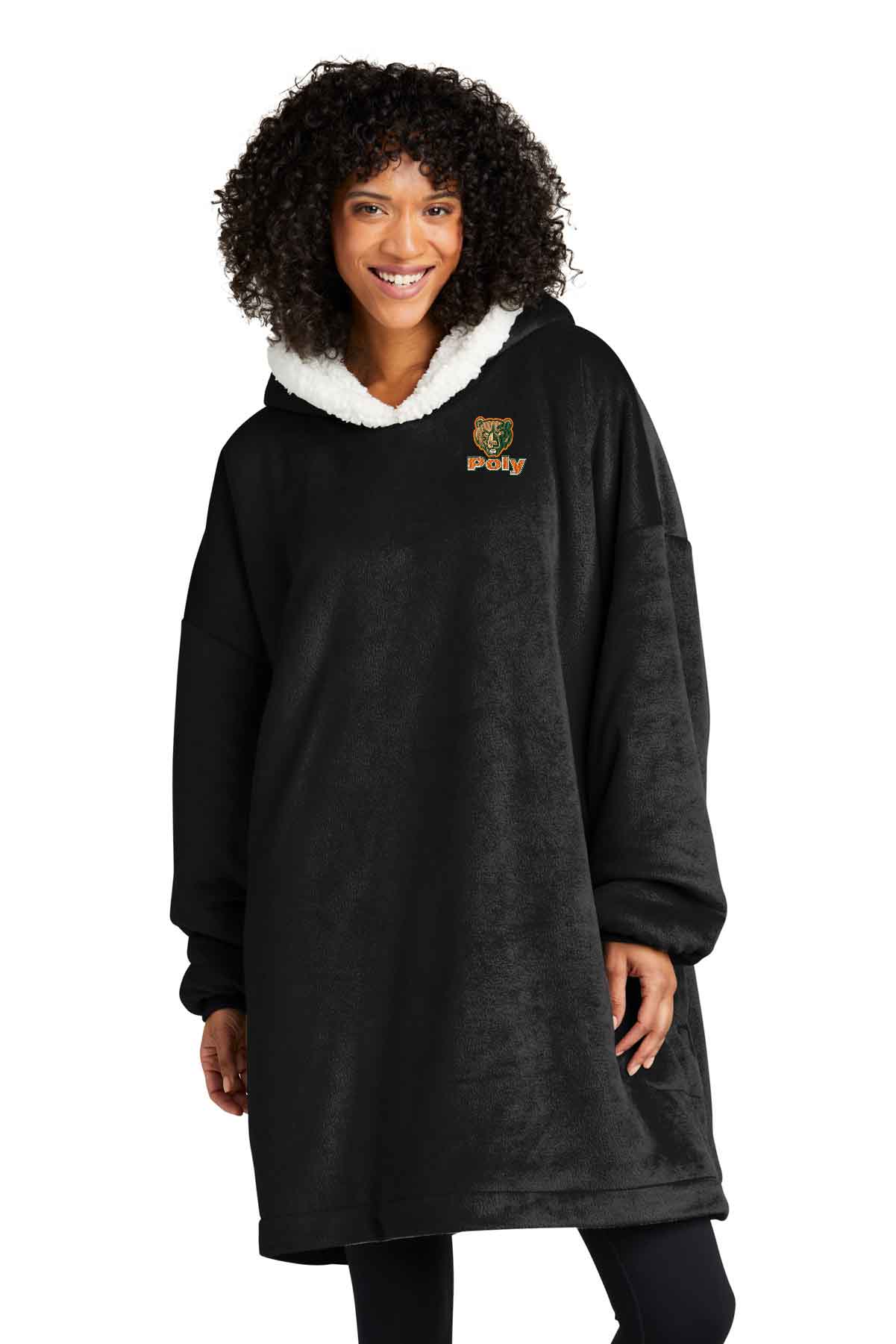 Oversized Sherpa Hoodie