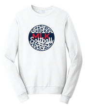 Load image into Gallery viewer, King Softball Leopard Print Hoodie and Crewneck