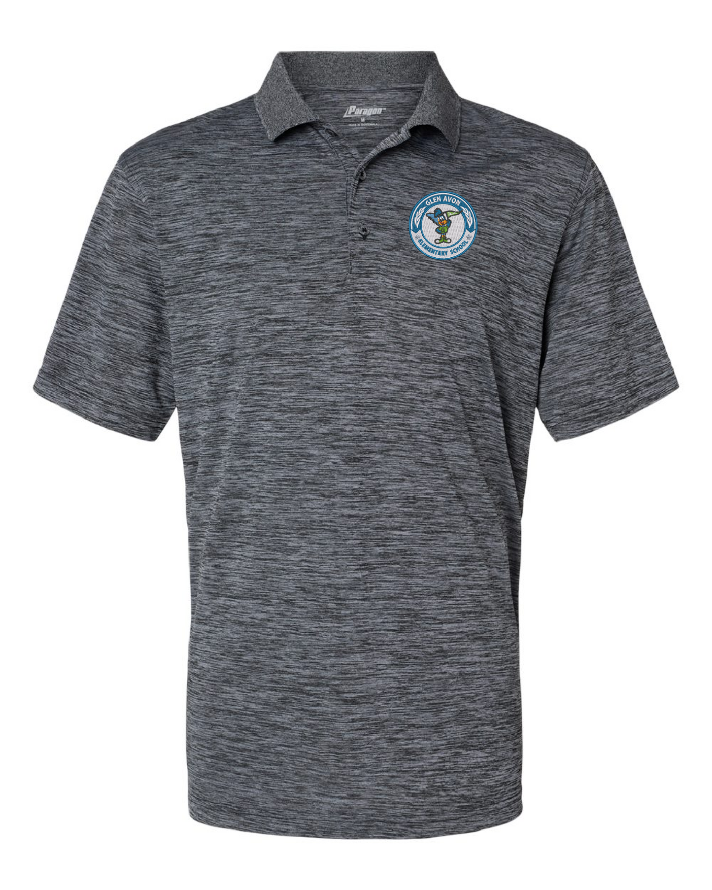 Glen Avon Striated Heather Polo- 130