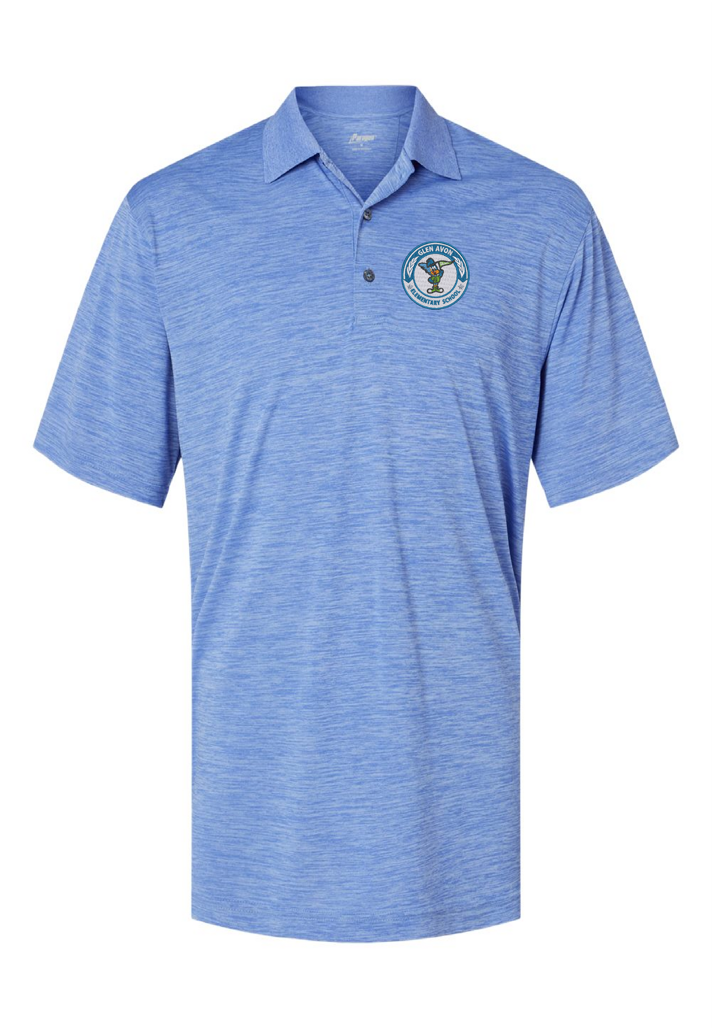 Glen Avon Striated Heather Polo- 130