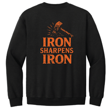 Load image into Gallery viewer, Poly Wrestling Iron Sharpens Iron Crewneck Sweatshirt
