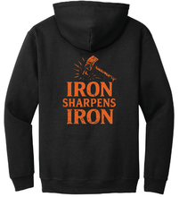 Load image into Gallery viewer, Poly Wrestling Iron Sharpens Iron Hoodie
