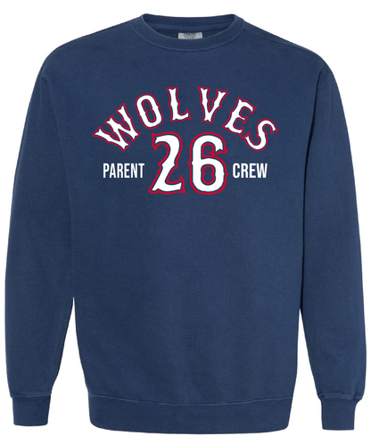 WOLVES Parent Crew/T-shirt Choose your year