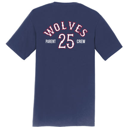 WOLVES Parent Crew/T-shirt Choose your year