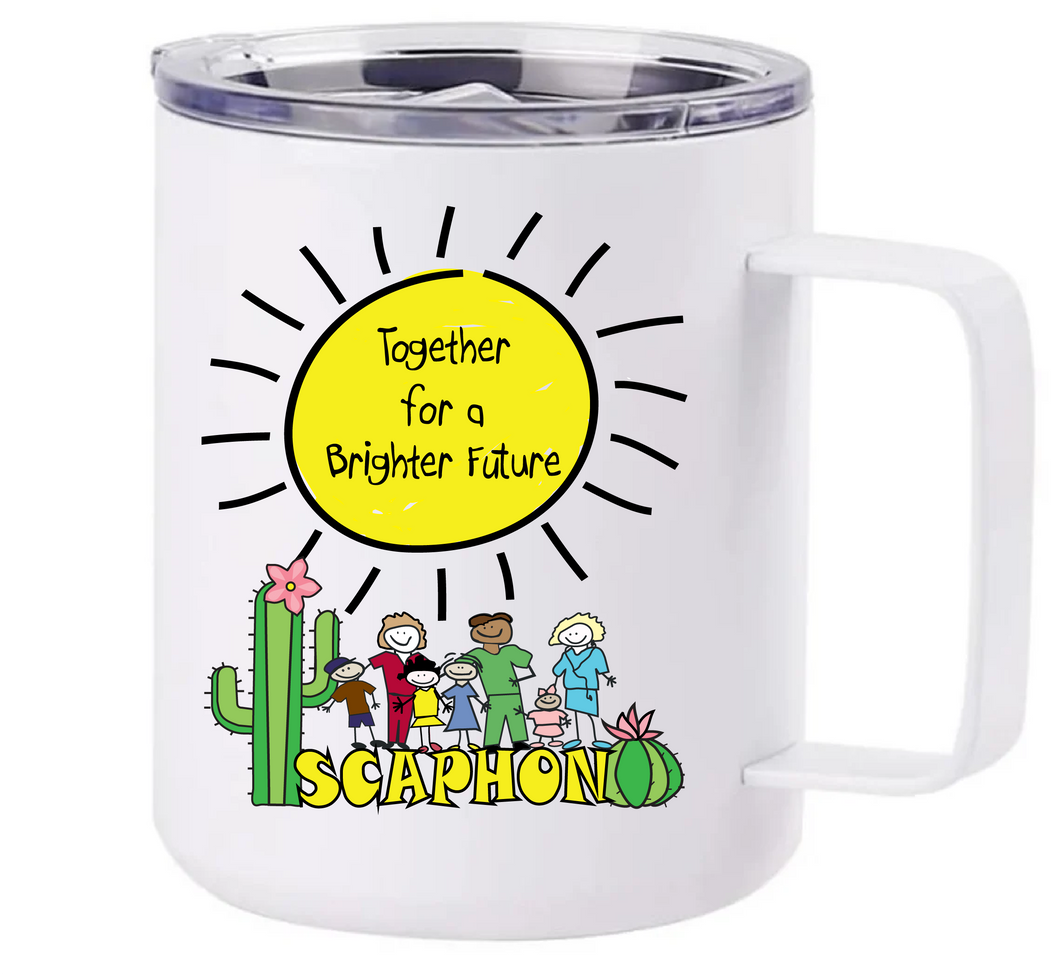 SCAPHON 2024 logo camper style coffee mug