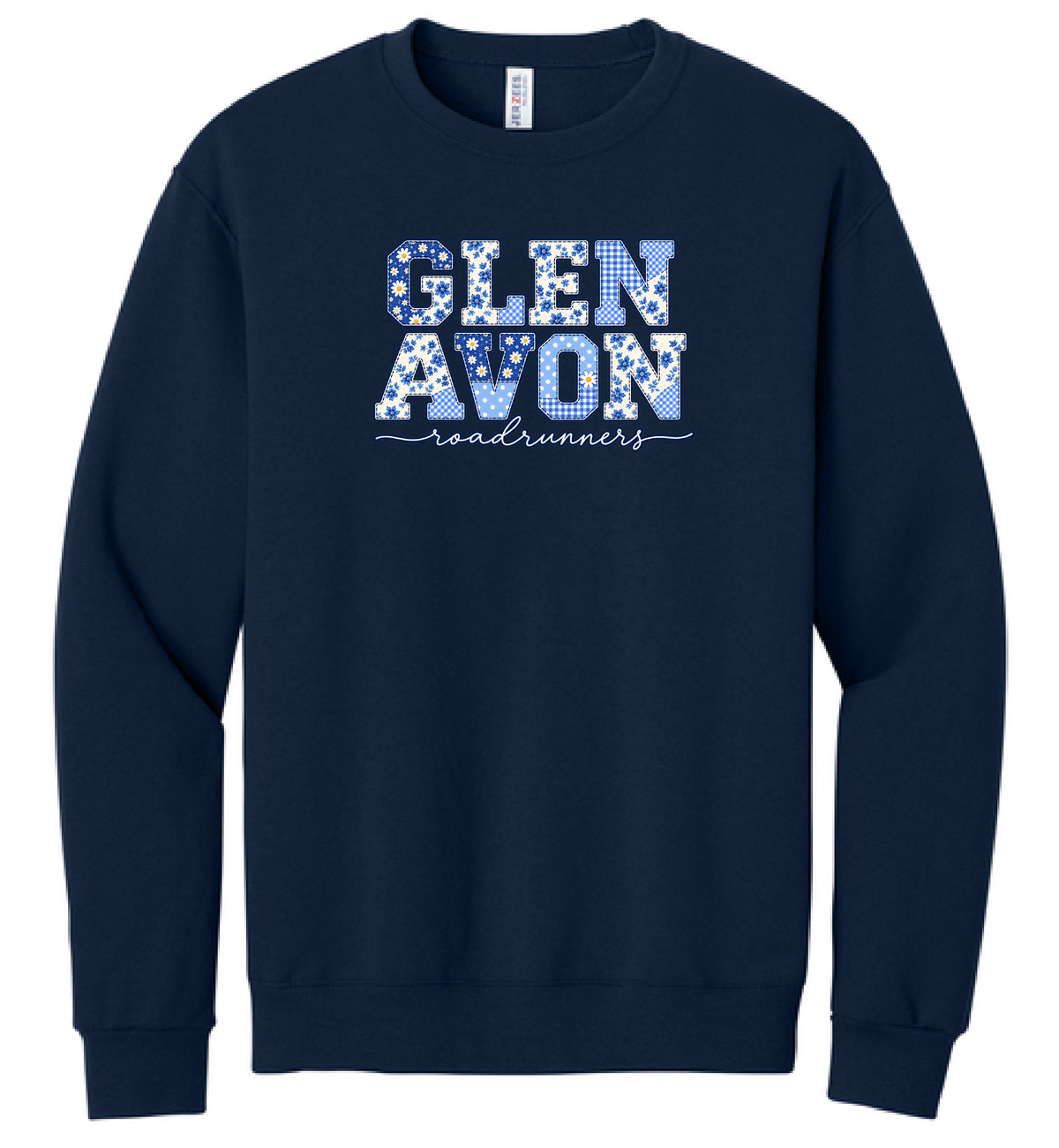 Glen Avon Patchwork T or Crewneck