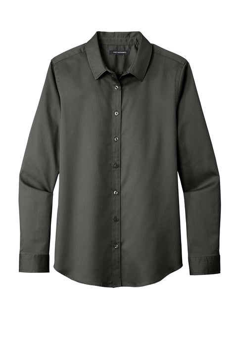 Port Authority Women's Long Sleeve SuperPro React Twill Shirt