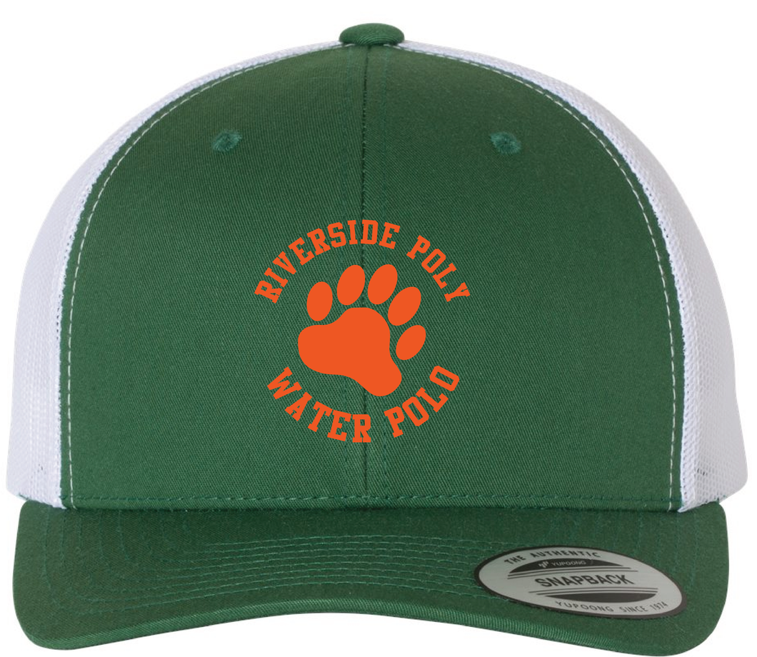 Embroidered Trucker Girls Water Polo Hat