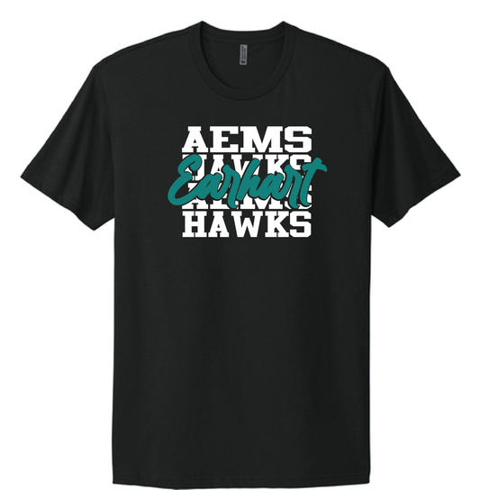 AEMS Hawks Printed Tshirt or Tank
