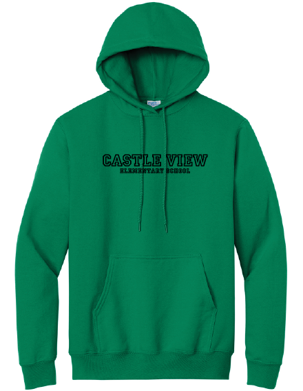 Castle View Text Hoodie