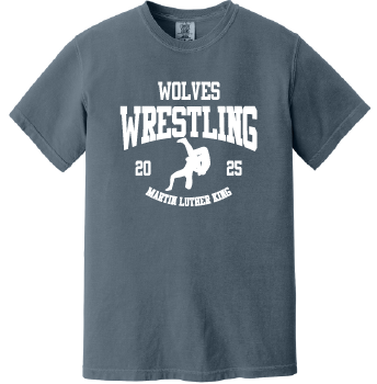 MLK Wrestling Denim/Grey Tshirt