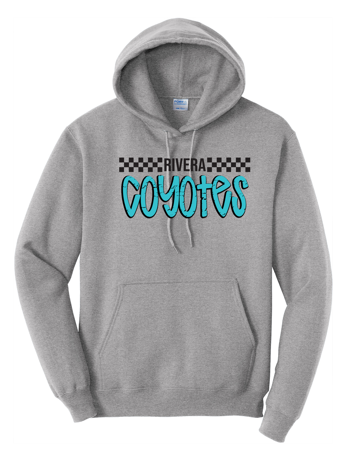 Tomas Rivera Coyotes Checkered Tee/Hoodie