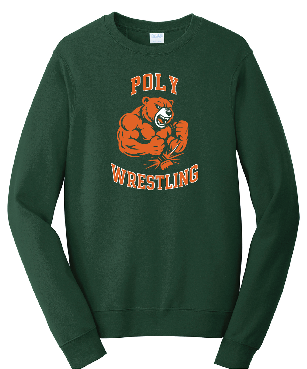 Poly Wrestling Iron Sharpens Iron Long Sleeve