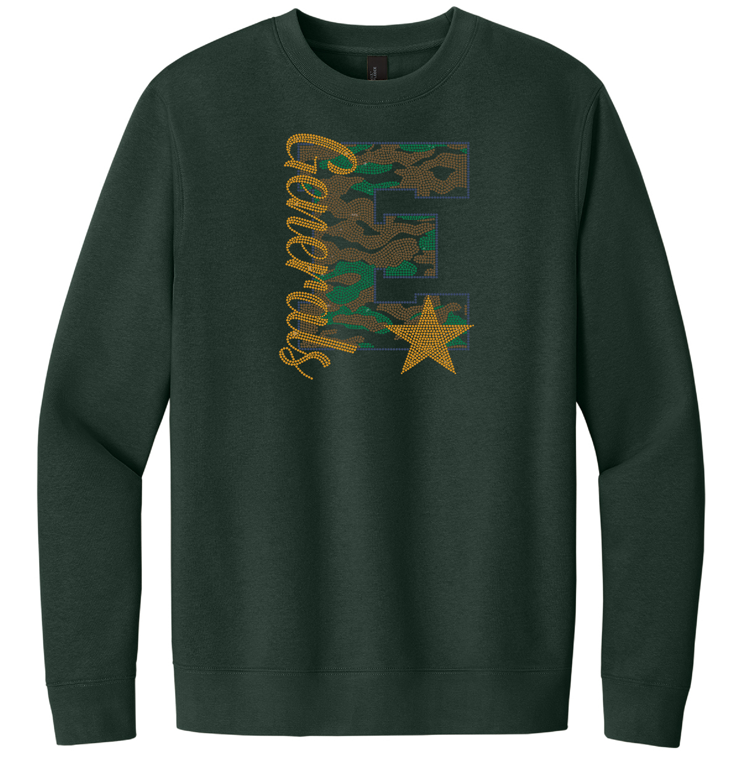 Generals Rhinestone Crewneck
