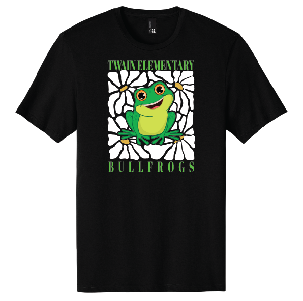 Twain Frog Flower Market Tshirt and Crewneck