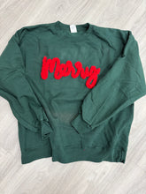 Load image into Gallery viewer, Merry Chenille crewneck
