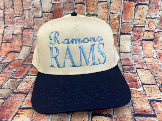 Retro style Ramona trucker cap