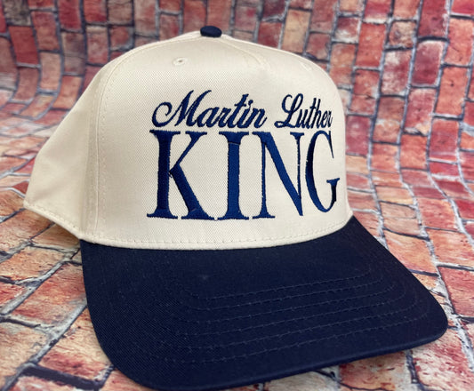 Retro style King trucker cap