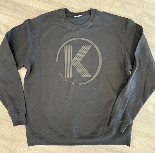 Puff K Pro Black Crewneck