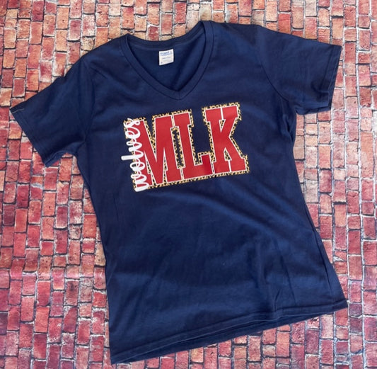 Wolves Leopard V neck
